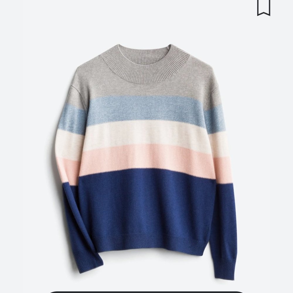 Tennie Mock Neck Pullover